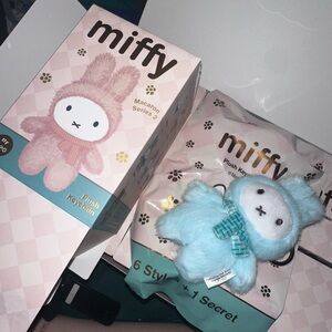 MIFFY plush keychain • MACARON series 2 - Green MIFFY